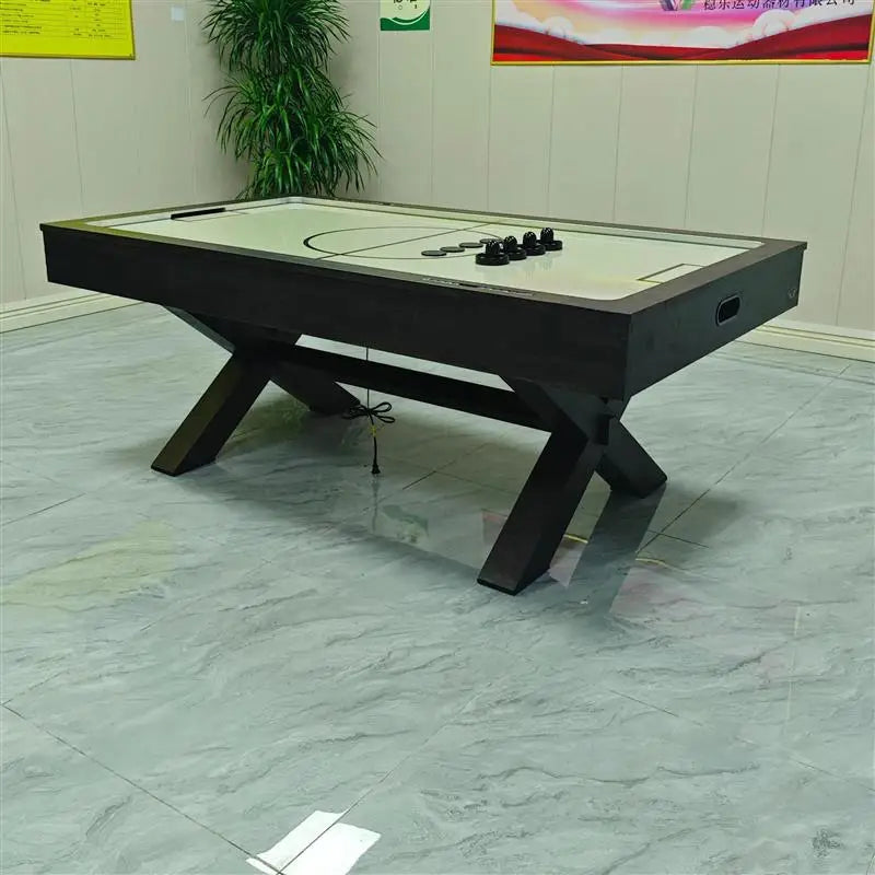 2025 Newest Air Hockey Game Machine Commercial 2 Players 7ft Air Hockey Table With Electronic Scorer