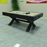 2025 Newest Air Hockey Game Machine Commercial 2 Players 7ft Air Hockey Table With Electronic Scorer