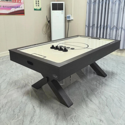 2025 Newest Air Hockey Game Machine Commercial 2 Players 7ft Air Hockey Table With Electronic Scorer